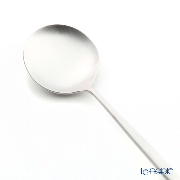クチポール ムーン MOON MATT シルバー サービングスプーン 26.5cm マット仕上げ