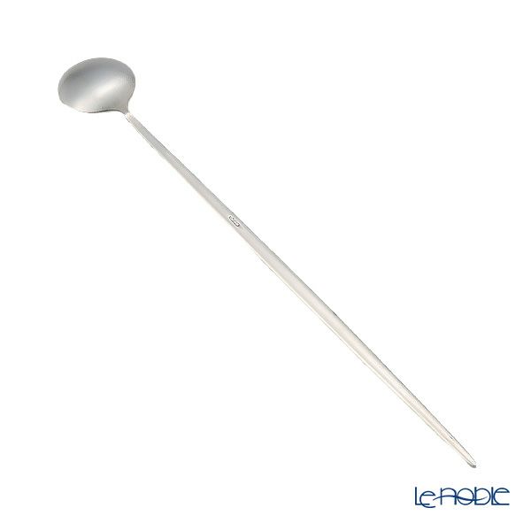 クチポール ムーン MOON MATT シルバー ロングドリンクスプーン マット仕上げ