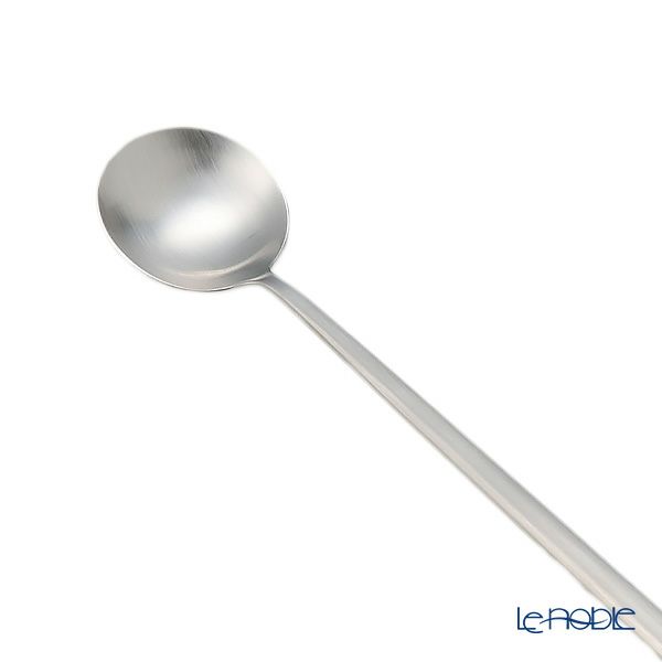 クチポール ムーン MOON MATT シルバー ロングドリンクスプーン マット仕上げ