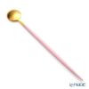 クチポール ゴア GOA ピンク／ゴールド ロングドリンクスプーン 21cm マット仕上げ