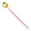 クチポール ゴア GOA ピンク／ゴールド ロングドリンクスプーン 21cm マット仕上げ