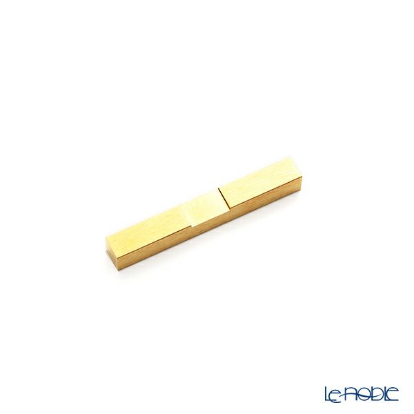 クチポール ゴア GOA ピンク／ゴールド 箸+箸置セット 22cm