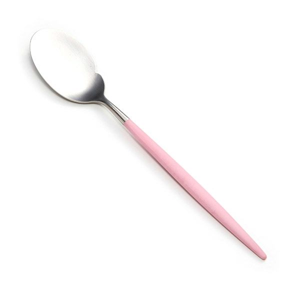 クチポール ゴア GOA ピンク／シルバー グルメスプーン マット仕上げ