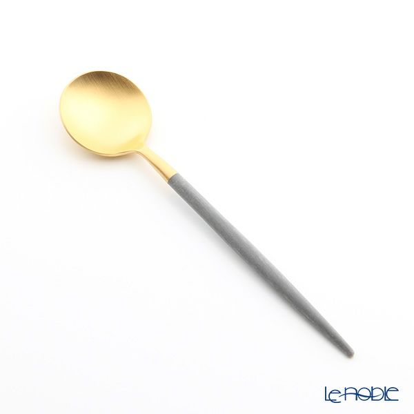 クチポール ゴア GOA グレー／ゴールド コーヒー／ティースプーン 13cm マット仕上げ