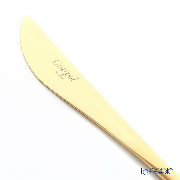 クチポール ゴア GOA グレー／ゴールド デザートナイフ 20cm マット仕上げ