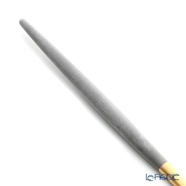 クチポール ゴア GOA グレー／ゴールド デザートナイフ 20cm マット仕上げ