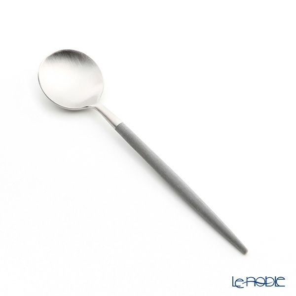 クチポール ゴア GOA グレー／シルバー コーヒー／ティースプーン 13cm マット仕上げ