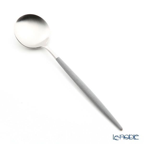 クチポール ゴア GOA グレー／シルバー テーブルスプーン 21cm マット仕上げ