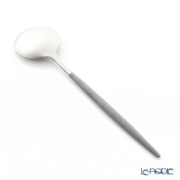 クチポール ゴア GOA グレー／シルバー テーブルスプーン 21cm マット仕上げ