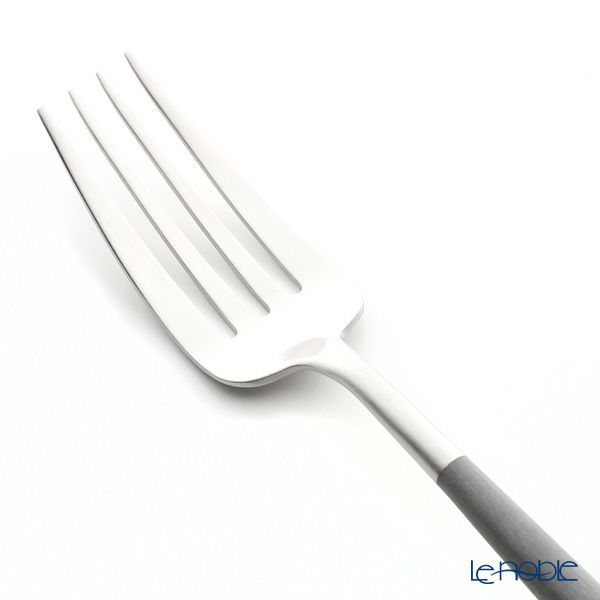 クチポール ゴア GOA グレー／シルバー テーブルフォーク 21.5cm マット仕上げ