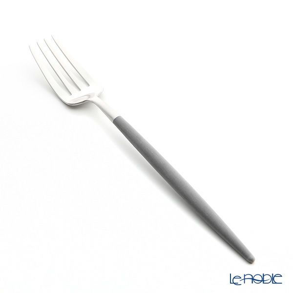 クチポール ゴア GOA グレー／シルバー デザートフォーク 18.5cm マット仕上げ