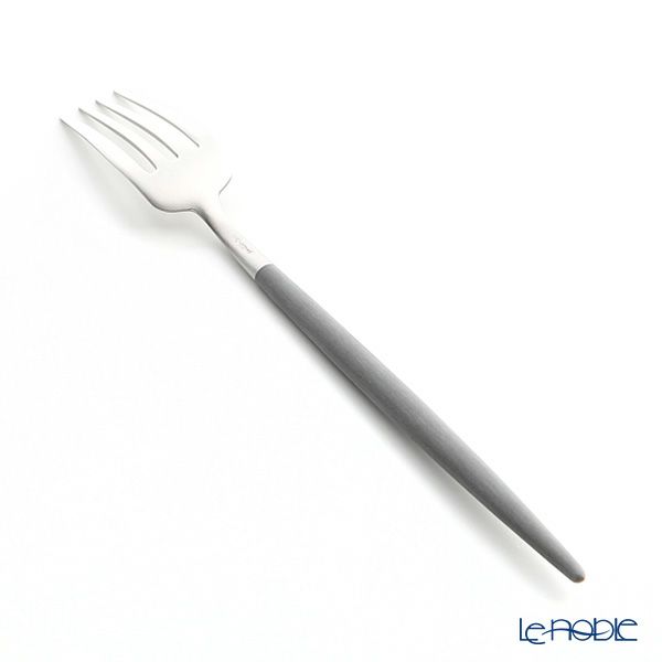 クチポール ゴア GOA グレー／シルバー デザートフォーク 18.5cm マット仕上げ