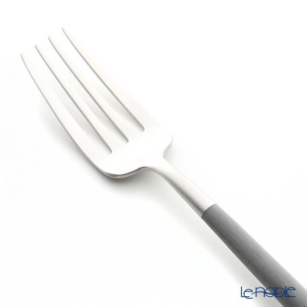 クチポール ゴア GOA グレー／シルバー デザートフォーク 18.5cm マット仕上げ