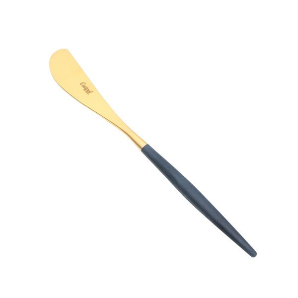 クチポール ゴア GOA ブルー／ゴールド バタースプレッダー 17cmマット仕上げ