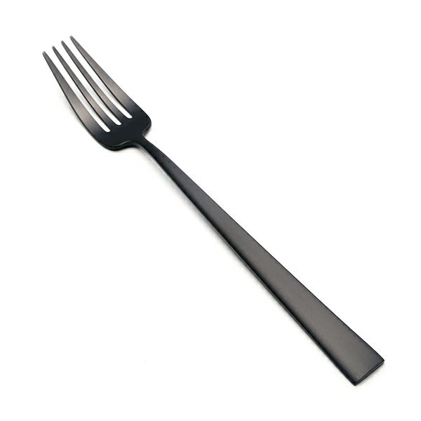 クチポール デュナ DUNA マットブラック テーブルフォーク 21cm マット仕上げ