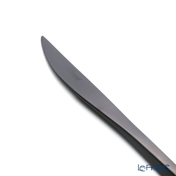 クチポール デュナ DUNA マットブラック テーブルナイフ 22.5cm マット仕上げ