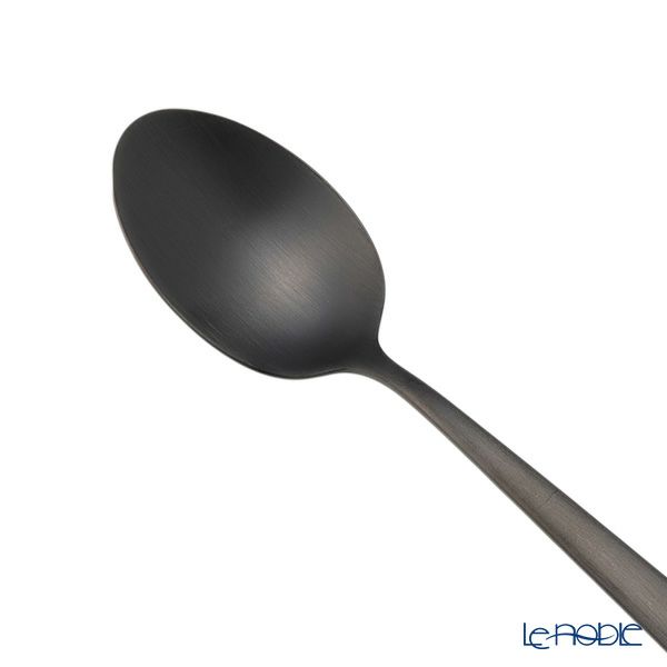 クチポール デュナ DUNA マットブラック デザートスプーン 18cm マット仕上げ