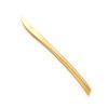 クチポール デュナ DUNA マットゴールド テーブルナイフ マット仕上げ 22.5cm