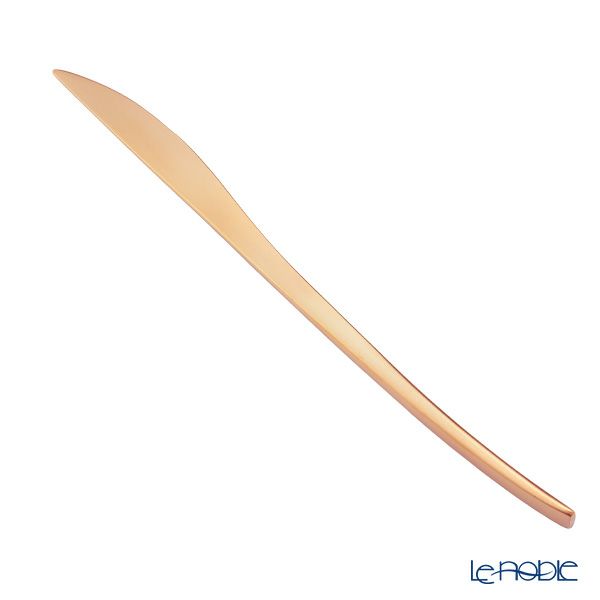 クチポール デュナ DUNA マットアンバーゴールド テーブルナイフ 22.5cm マット仕上げ