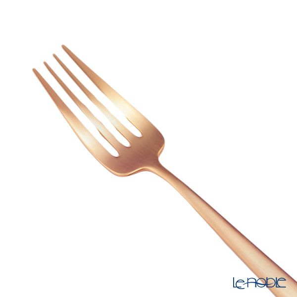 クチポール デュナ DUNA マットアンバーゴールド テーブルフォーク 21cm マット仕上げ