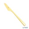 クチポール ロンド RONDO マットゴールド デザートナイフ 18cm マット仕上げ