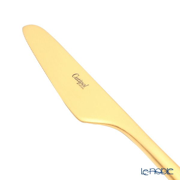 クチポール ロンド RONDO マットゴールド デザートナイフ 18cm マット仕上げ