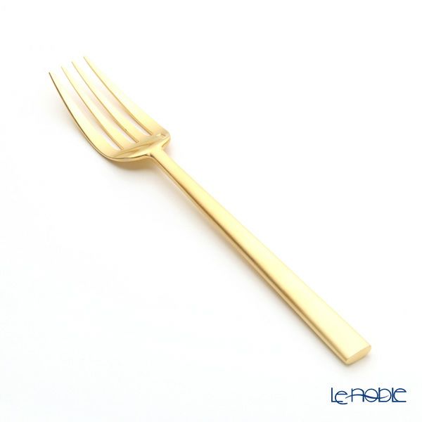 クチポール ロンド RONDO マットゴールド デザートフォーク マット仕上げ
