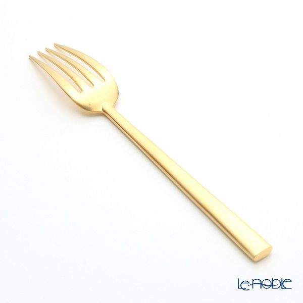クチポール ロンド RONDO マットゴールド デザートフォーク マット仕上げ