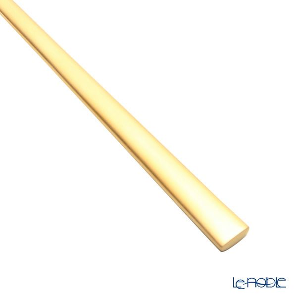 クチポール ロンド RONDO マットゴールド デザートスプーン 17cm マット仕上げ