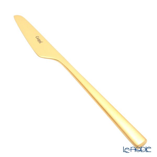 クチポール ロンド RONDO マットゴールド テーブルナイフ 21.5cm マット仕上げ