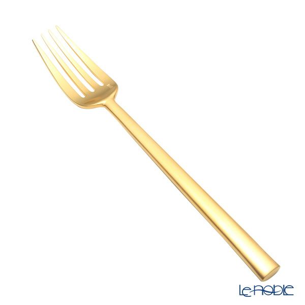 クチポール ロンド RONDO マットゴールド テーブルフォーク 20.5cm マット仕上げ