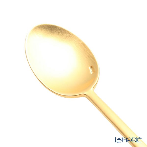 クチポール ロンド RONDO マットゴールド コーヒー／ティースプーン 12.5cm マット仕上げ