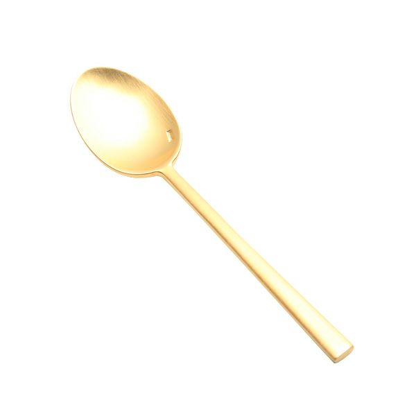 クチポール ロンド RONDO マットゴールド コーヒー／ティースプーン 12.5cm マット仕上げ