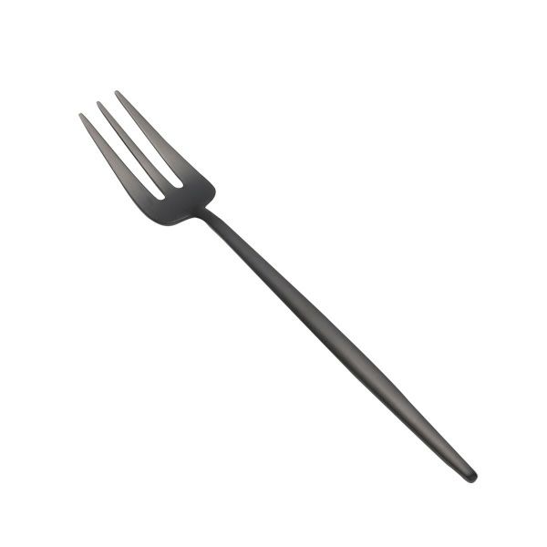 クチポール ムーン MOON マットブラック ペストリーフォーク 15cm マット仕上げ