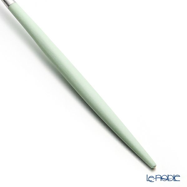 クチポール ゴア GOA セラドン／シルバー デザートスプーン 18cm マット仕上げ