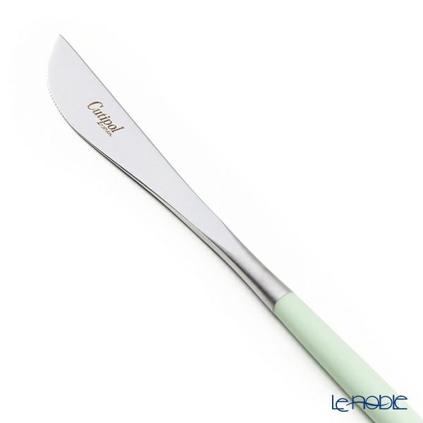 クチポール ゴア GOA セラドン／シルバー デザートナイフ 20cm マット仕上げ