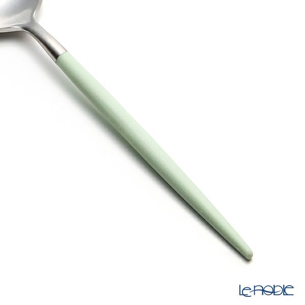 クチポール ゴア GOA セラドン／シルバー コーヒー／ティースプーン 13cm マット仕上げ