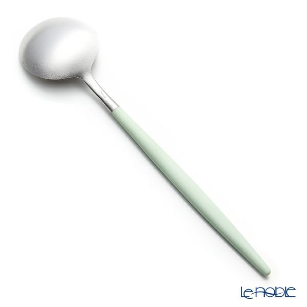 クチポール ゴア GOA セラドン／シルバー テーブルスプーン 21cm マット仕上げ