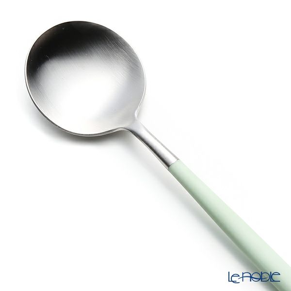 クチポール ゴア GOA セラドン／シルバー テーブルスプーン 21cm マット仕上げ