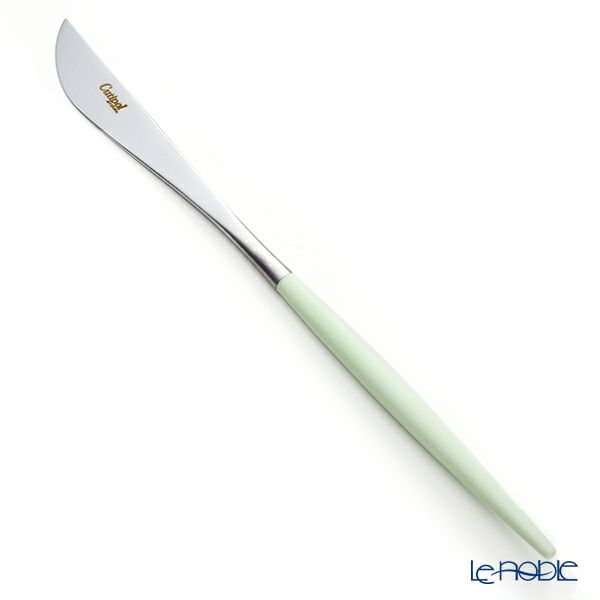 クチポール ゴア GOA セラドン／シルバー テーブルナイフ 22cm マット仕上げ
