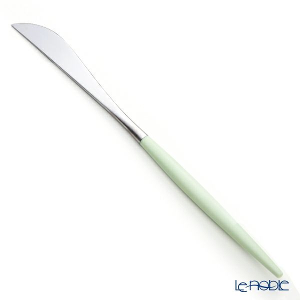 クチポール ゴア GOA セラドン／シルバー テーブルナイフ 22cm マット仕上げ