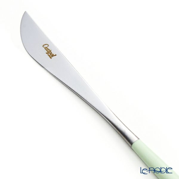 クチポール ゴア GOA セラドン／シルバー テーブルナイフ 22cm マット仕上げ