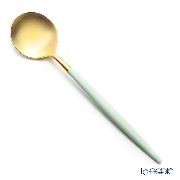 クチポール ゴア GOA セラドン／ゴールド テーブルスプーン 21cm マット仕上げ