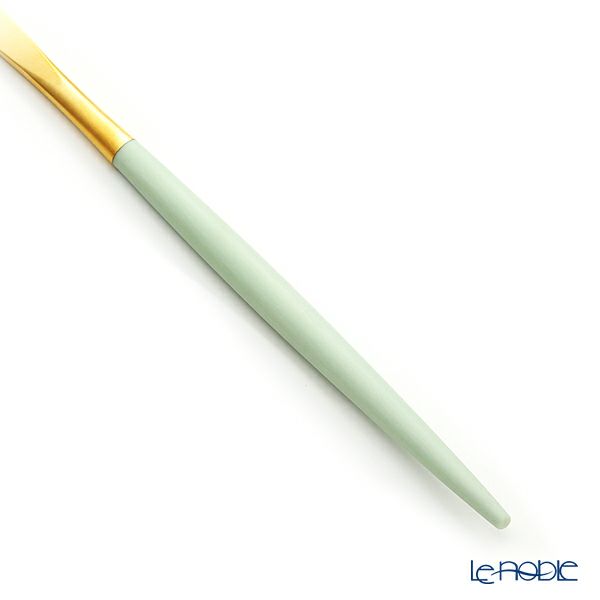 クチポール ゴア GOA セラドン／ゴールド デザートナイフ 20cm マット仕上げ