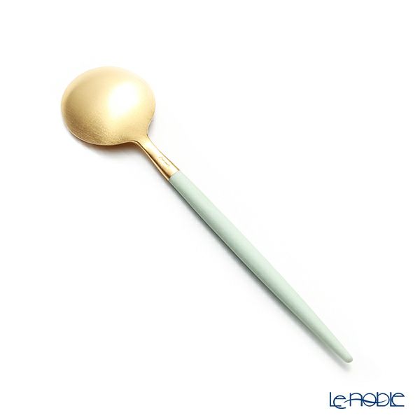 クチポール ゴア GOA セラドン／ゴールド コーヒー／ティースプーン 13cm マット仕上げ