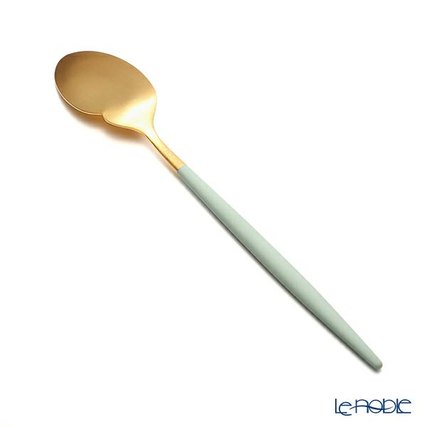 クチポール ゴア GOA セラドン／ゴールド グルメスプーン 22cm マット仕上げ