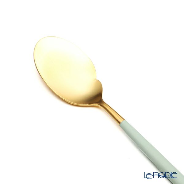 クチポール ゴア GOA セラドン／ゴールド グルメスプーン 22cm マット仕上げ