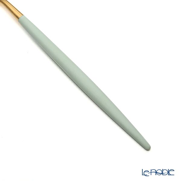 クチポール ゴア GOA セラドン／ゴールド グルメスプーン 22cm マット仕上げ