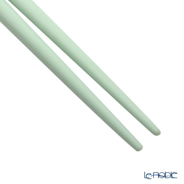 クチポール ゴア GOA セラドン／ゴールド 箸+箸置セット 22cm マット仕上げ