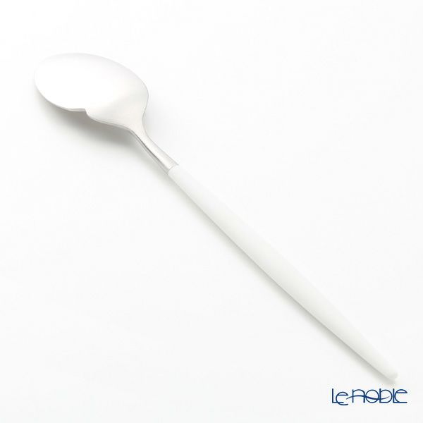 クチポール ゴア GOA ホワイト／シルバー グルメスプーン22cm マット仕上げ